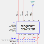 Absicherung eines Frequenzumrichters - Leitungsbemessung.